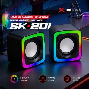 Фото: Колонки Xtrike Me SK-201 Black № 5 | KTC