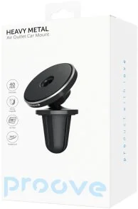 Фото: Кріплення для мобільного телефону Proove Heavy Metal Air Outlet Car Mount Black (CHHM00000001) № 6 | KTC
