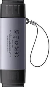 Фото: Кардрідер Baseus Lite Series Card Reader Grey (WKQX060113) № 5 | KTC