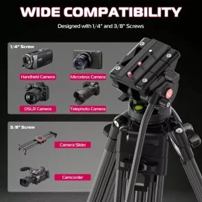 Фото: Штатив Ulanzi MT-81 Tripod Black (T080GBB1) № 5 | KTC