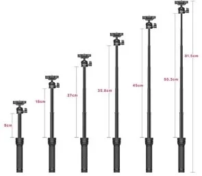 Фото: Штатив Ulanzi Vijim Multi-functional Extendable Tripod UV-2412 MT-34 № 7 | KTC
