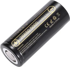 Фото: Акумулятор LiitoKala Lii-50A 26650 5000mAh 1pcs № 2 | KTC