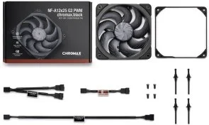 Фото: Кулер Noctua NF-A12x25 G2 PWM Black (NF-A12x25 G2 PWM chromax.black) № 5 | KTC