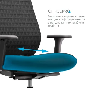 Фото: Крісло OfficePro Omnis OC640B Black № 8 | KTC