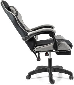 Крісло Holmer GCH-04 Size L Footrest Fabric Black/Gray