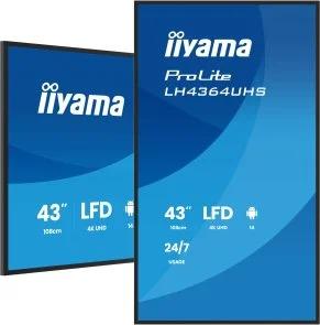Фото: Інтерактивний дисплей iiyama ProLite LH4364UHS-B1AG № 6 | KTC