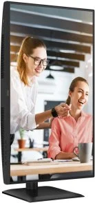 Фото: Монітор AOC Q27E4CV Black - 27" IPS / 120 Гц / Adaptive Sync / Pivot / HAS № 5 | KTC