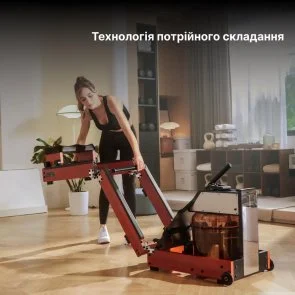 Фото: Водний гребний тренажер потрійного складання KINGSMITH WM10 PRO колір red дуб (CJWM10 PRO RED OAK) № 26 | KTC