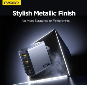 Фото: Зарядний пристрій Pisen BOLT Utility PD 65W Black (TP-C66) № 7 | KTC