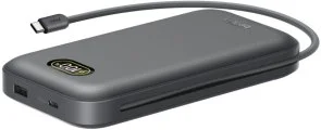 Фото: Батарея універсальна Belkin UltraCharge Pro Laptop 27000mAh 240W Charcoal (BPB040hqCH) № 8 | KTC