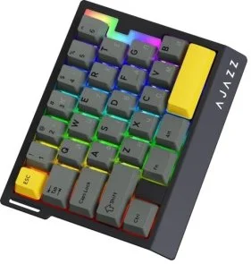 Фото: Клавіатура Ajazz AK029 Ice lsland Magnetic Switch USB Black (AK029-I-BY) № 2 | KTC