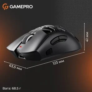 Фото: Миша GamePro Genesis Hollow WL/BT/USB Black (GM870HB) № 12 | KTC