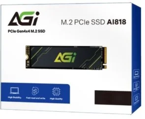 Фото: SSD-накопичувач AGI AI818 2280 PCIe 4.0 x4 2TB (AGI2T0G43AI818-CB) № 3 | KTC