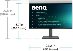 Фото: Монітор BenQ RD270Q (9H.LPCLM.MBE) - 27" IPS / 2560×1440 / 144 Гц / AMD FreeSync / Pivot / HAS № 13 | KTC