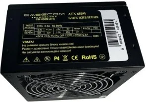 Фото: Блок живлення CaseCom 650W CM 650M (CM 650M ATX) № 3 | KTC
