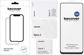 Фото: Захисне скло BeCover for Xiaomi Redmi A7 Pro - 10D Black (716105) № 2 | KTC