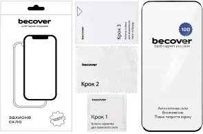Фото: Захисне скло BeCover 10D for Infinix Smart 20 X6840 - Black (716098) № 4 | KTC