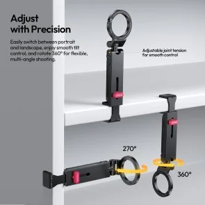 Фото: Універсальний тримач Ulanzi MA88 MagLock Phone Holder Mount Black (S055) № 13 | KTC