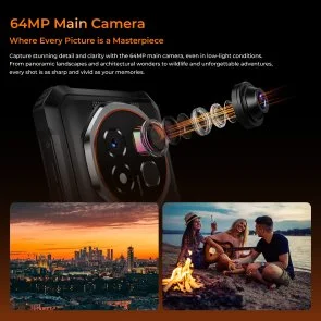 Фото: Смартфон Oukitel G6 8/256GB Orange (G6_8_256_OR) № 8 | KTC