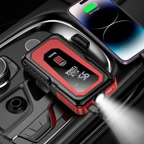 Фото: Бустер Hoco QS3 Victory Car Emergency Starter Power Bank Black (6942007635530) № 7 | KTC