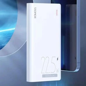 Фото: Батарея універсальна Romoss PHP30 30000mAh 22.5W White (PHP30-711-1111H) № 2 | KTC