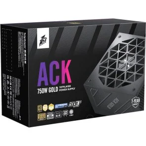 Фото: Блок живлення 1stPlayer 750W ACK Gold HA-750BA2 (ACK-GLD-750-BK-EU) № 8 | KTC
