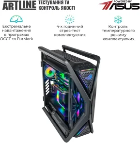 Фото: Персональний комп'ютер ARTLINE Overlord P99 Windows 11 Pro (P99v100Win) - AMD Ryzen 7 9800X3D / 96 ГБ DDR5 / PCI-E SSD 2 ТБ + 2 ТБ / Nvidia / GeForce RTX 5090, 32 ГБ / AMD X870E / 1200 Вт № 10 | KTC