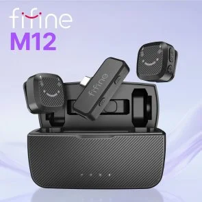 Фото: Радіосистема Fifine M12 Black № 4 | KTC