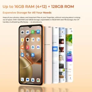 Фото: Смартфон Oukitel C17 4/64GB Orange (C17_4_64_OR) № 5 | KTC