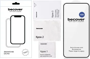 Фото: Захисне скло BeCover 10D for Oppo A6x - Black (716109) № 5 | KTC
