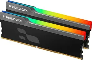 Фото: Оперативна пам’ять ProLogix ONYX RGB Black DDR5 2x16GB (PRO32GB5600YBR5K) № 2 | KTC