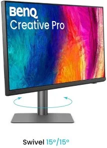 Фото: Монітор BenQ Creative Pro PD2732U Dark Grey (9H.Y0MLA.TBE) - 27" IPS / 3840×2160 / 60 Гц / Pivot / HAS № 5 | KTC