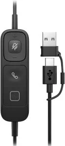 Фото: Гарнітура Poly Mission 415 Monaural USB-C/A Black (C01A9AA) № 8 | KTC