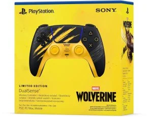 Фото: Геймпад Sony PlayStation DualSense for PS5 Marvels Wolverine Yellow Limited Edition (1000056821) № 7 | KTC