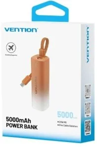Фото: Батарея універсальна Vention 5000mAh 20W Gold (FHWJ0) № 3 | KTC