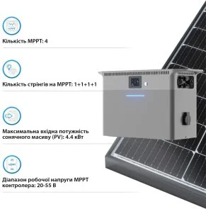 Фото: Зарядна станція Deye SUN-BK250 2500W 2560Wh № 4 | KTC