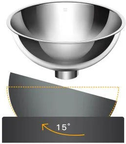 Фото: Годівниця подвійна з металевими мисками Me&Pet NMP27 Grey № 5 | KTC