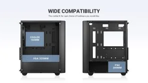 Фото: Корпус ID-COOLING Ware 300 ARGB Black with window (WARE 300 ARGB) № 19 | KTC