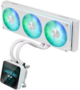 Фото: Система рідинного охолодження ASUS Prime SLC II 360 ARGB LCD White (90RC01W2-B0EAY0) № 6 | KTC