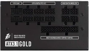 Фото: Блок живлення 1stPlayer 1200W HA-1200BA4 (NGDP-GLD-1200-BK-EU) № 5 | KTC