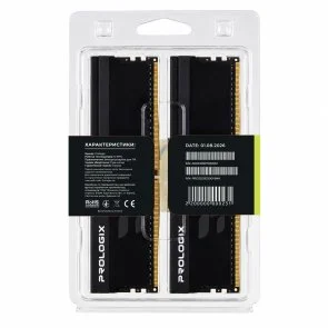 Фото: Оперативна пам’ять ProLogix Onyx Black DDR4 2x16GB (PRO32GB3200YB4K) № 6 | KTC
