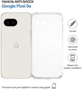 Фото: Чохол BeCover for Google Pixel 9a - Anti-Shock Clear (715071) № 5 | KTC