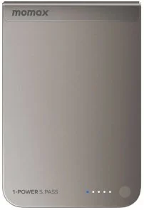 Фото: Батарея універсальна Momax 1-Power S.Pass 10000mAh 30W / Qi2 15W Titanium (IP162Q2L) № 3 | KTC