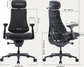 Фото: Крісло LiberNovo Omni Gen Graphite 48cm (CP-GW-1000088-00-05) № 21 | KTC