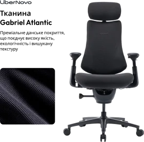 Фото: Крісло LiberNovo Omni Pro Graphite 48cm (CP-GW-0000078-00-05) № 16 | KTC