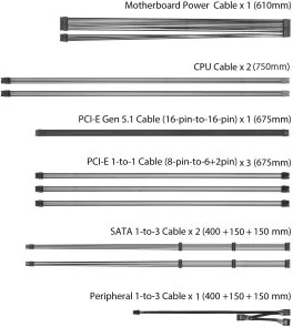 Фото: Блок живлення ASUS 1200W TUF Gaming 1200P (90YE0100-B0NA00) № 8 | KTC