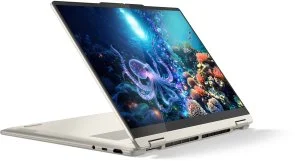 Фото: Ноутбук Lenovo Yoga 7 2-in-1 14ILL10 83JQ00JVRA Seashell - 14" OLED 60 Гц / Intel Core Ultra 5 / 226V / DDR5 16 ГБ / PCI-E SSD 512 ГБ / Intel Arc Graphics 130V № 3 | KTC