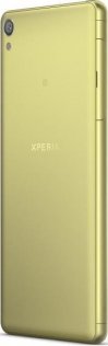 Смартфон Sony Xperia XA F3112 золотий вигляд збоку