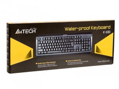 Клавіатура A4tech K-100 чорна