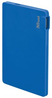 Батарея універсальна Trust Ultra-Thin Portable Charger 2200 mAh синя